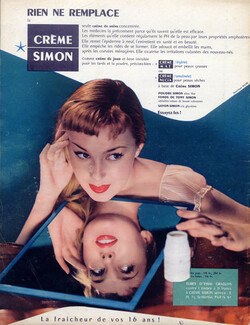 Crème Simon (Cosmetics) 1953 Dominique Wilms