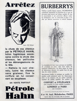 Pétrole Hahn (Hair Care) 1931 O.K. Gérard