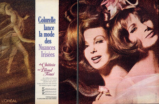 L'Oréal (Dyes for hair) 1965 Colorelle, Photo Ronnie Burg