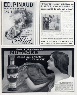 Nutrose (Hair Care) 1908 "Flirt" A. Ehrmann