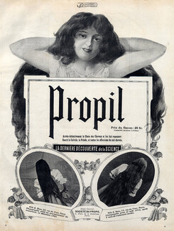 Propil (Hair Care) 1906 Melle E. Dees, Hairstyle