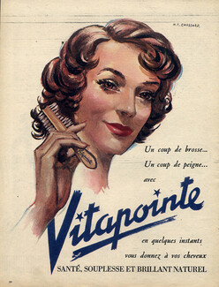 Vitapointe (Hair Care) 1951 Marcel R. Chassard