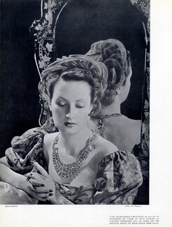 Boucheron 1937 Necklace, Philippe Pottier, Dress Alix