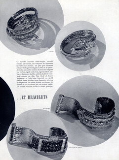 Cartier & Van Cleef 1937 Bracelets Art Déco