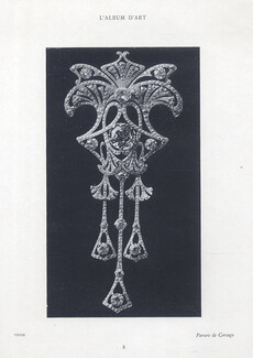 Vever (Jewels) 1905 Finery of Blouse, Art Nouveau Style