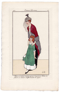 Jan Van Brock 1913 Journal des Dames et des Modes Costumes Parisiens N°113, Children