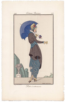 Gerda Wegener 1914 Journal des Dames et des Modes Costumes Parisiens N°158