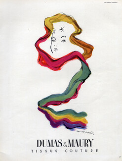 Dumas & Maury (Fabric) 1947 Claude Bonin