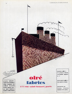 Olré (Fabric) 1929 Jack Roberts, Transatlantic Liner