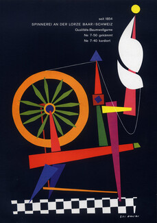 Spinnerei an der Lorze Baar (Fabric) 1958 Edi Havri