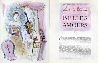 Belles Amours, 1954 - Louis Moles, Texte par Louise de Vilmorin