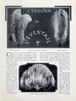 L'Évolution de l'Éventail, 1920 - Duvelleroy The Evolution of the Fan, Text by Henri Clouzot, 7 pages