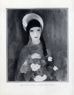 Arabesques sur Marie Laurencin, 1924 - Artist's Career, Texte par Albert Flament, 7 pages