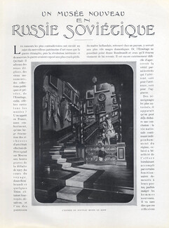 Un Musée Nouveau en Russie Soviétique, 1921 - Kiev New Museum in Russia, Text by Pierre Claude, 5 pages