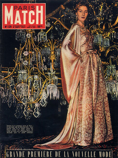Christian Dior (Cover) 1951 Balenciaga, Schiaparelli, Madeleine De Rauch, 6 illustrated Pages, 6 pages