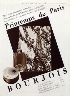 Bourjois (Perfumes) 1933 Printemps de Paris, Eiffel Tower