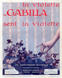 Gabilla (Perfumes) 1913 La Violette