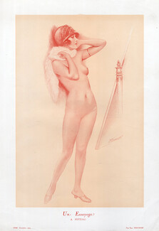 Suzanne Meunier 1924 Un Essayage - A fitting, Nude