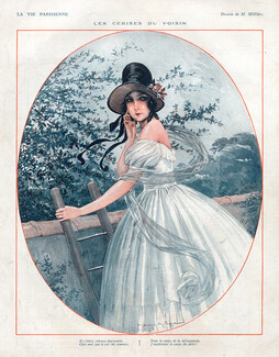 Maurice Millière 1926 Cherries Crop