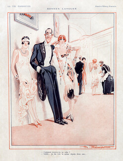 Henry Fournier 1926 Elegant Parisienne, Roaring Twenties