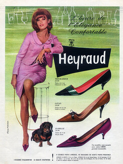 Heyraud (Shoes) 1963 Teckel dog