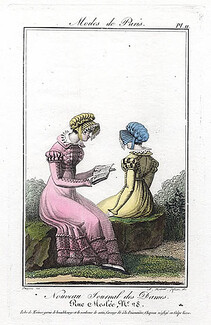 Nouveau Journal des Dames 1821 Modes de Paris N°11