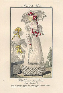 Petit Courrier des Dames 1823 Modes de Paris N°145