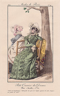 Petit Courrier des Dames 1822 Modes de Paris N°41