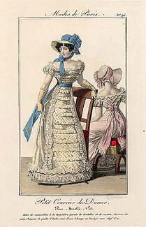 Petit Courrier des Dames 1822 Modes de Paris N°46