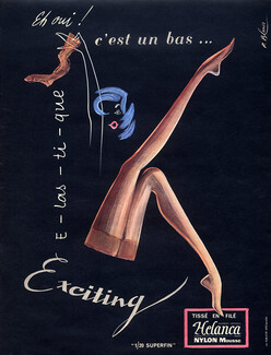 Exciting (Stockings Hosiery) 1956 Roger Blonde
