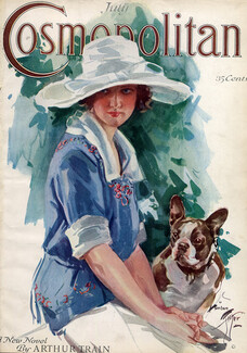 Harrison Fisher 1922 French Bulldog