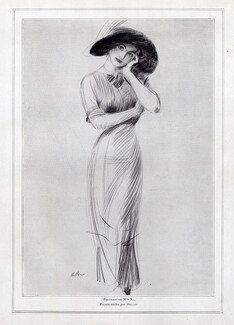 Paul Helleu 1911 Miss X... Portrait