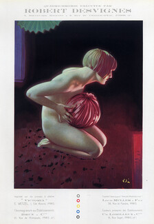 Vilà 1927 Nude, Nudity