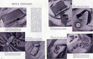 Van Cleef & Arpels, Mauboussin, Boucheron, Cartier, Mellerio Dits Meller 1952 Men's Jewels
