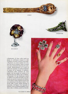 Van Cleef & Arpels (bracelet, brooch, rings) 1959 Sterlé, Boucheron, Jean Parmentier