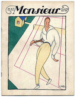 Monsieur 1922 N°32 CAD. Saint-Just, Hunting, La canne aux turquoises de Balzac