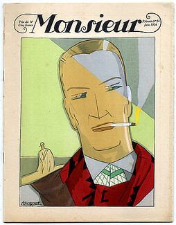 Monsieur 1924 June n°54 André Haguet