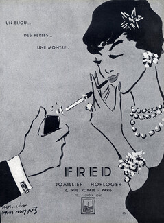 Fred 1951 Cigarette Holder, Maurice Van Moppès