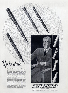 Eversharp (Pens) 1928 Porteplume, Stylophore, Portemine
