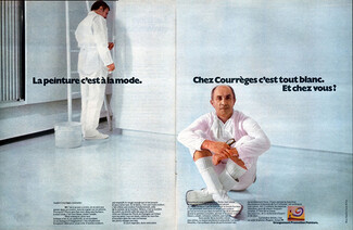 André Courrèges 1973 At Courrèges everything is white