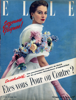 Givenchy 1953 Capucine as model