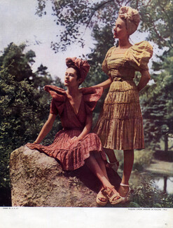 Paquin 1946 Summer Dresses, Racine