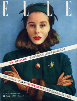 Schiaparelli 1952 Bettina as Model, Photographer Chevalier