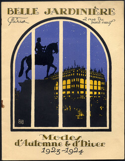 Belle Jardinière (Catalog) 1924 Castex, Pinchon, Lajarrige, Men's Clothing, Fashion Goods, 16 pages