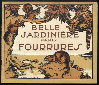 Belle Jardinière (Fur Clothing) 1930 L. de Lajarrige, Catalogue 14 illustrated pages, 14 pages