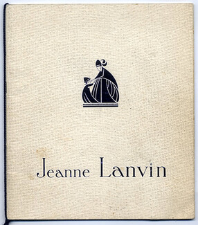 Jeanne Lanvin (Catalog) 1946 Louise De Vilmorin, Castillo (Gruau) Shop, Store, Fashion Illustration, 30 pages
