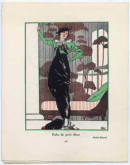 Gazette du Bon Ton 1913 Paul Méras, Buzenet (Dressmaker)