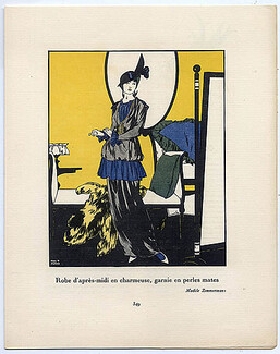 Gazette du Bon Ton 1913 Paul Méras, Zimmermann (Dressmaker)