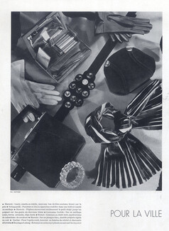 Hermès (Gloves & Handbag) 1935 Cartier Max Boinet, Germaine Guérin, Schiaparelli