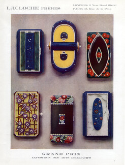 Lacloche Frères 1926 Powder Box, Art Deco Jewelry